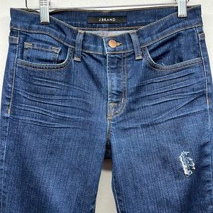 J BRAND “Daphne” Skinny Dark Wash Jeans Size 27